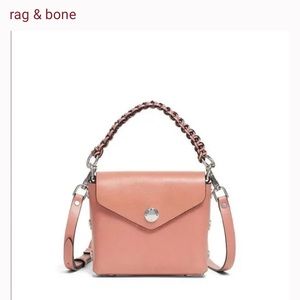 RAG & BONE Dust Pink Micro Atlas Crossbody Bag